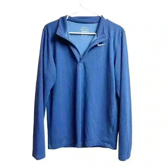 Nike Dri-Fit Standard Fit 3/4 zip Pullover - Picture 1 of 6